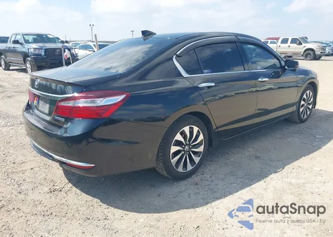 2017 Honda Accord Hybrid z USA, uszkodzony, nr VIN JHMCR6F38HC015992